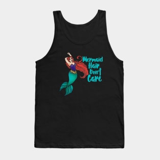 Mermaid Hair Don't Care Tank Top